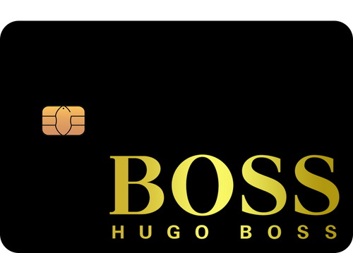 Hugo Boss card